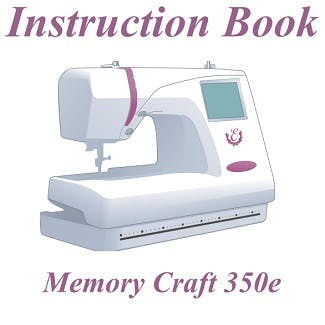 Janome memory online craft 350e