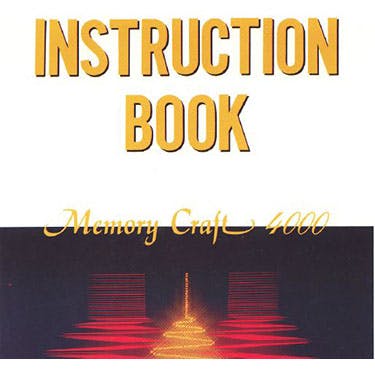 Janome MC4000 Instruction Manual