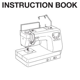 Janome MC6300P Heavy Duty Instruction Manual