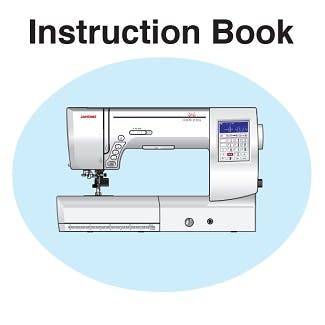 Janome MC8200QCP Instruction Manual