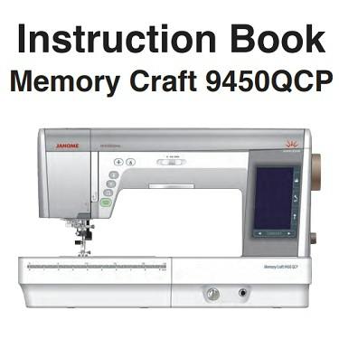 FREE Digital Manuals for Janome Horizon MC9450QCP - 1000's of