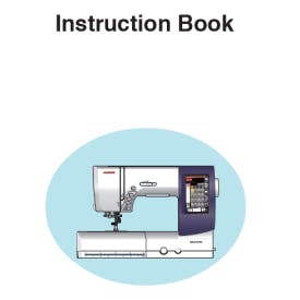 Janome Memory Craft 9850 Instruction Manual