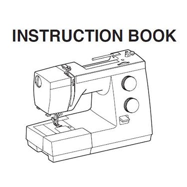 Janome Sewist 725S Instruction Manual