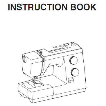 Janome Sewist 709 Instruction Manual