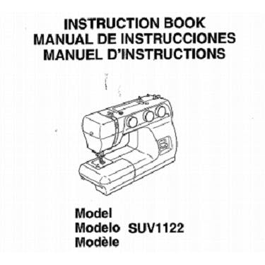 Janome SUV1122 Instruction Manual
