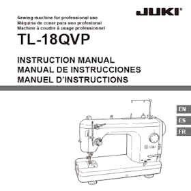 Juki TL-18QVP Haruka Quilting Machine