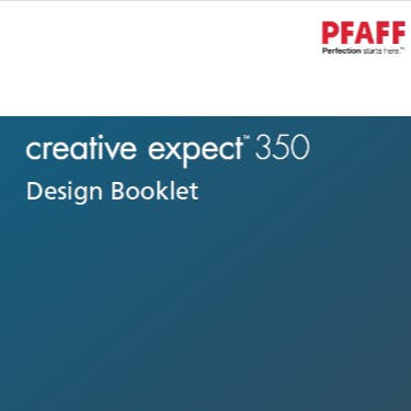 PFAFF Creative Expect 350 Design Booklet