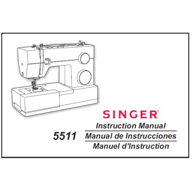 Singer Heavy Duty 5511 Instruction Manual