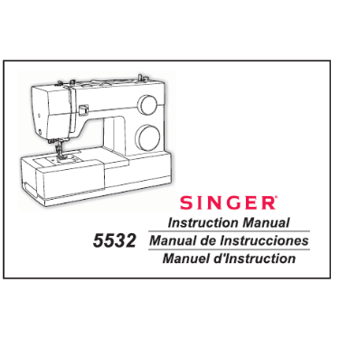 Singer Heavy Duty 5532 Instruction Manual