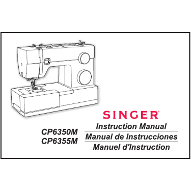 Singer Cosplay CP6350M/CP6355M Instruction Manual