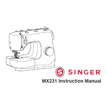 Singer MX231 Instruction Manual