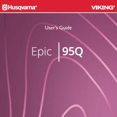 Husqvarna Viking Epic 95Q Instruction Manual