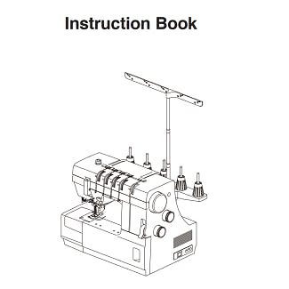 Janome CoverPro 3000 Professional Instruction Manual