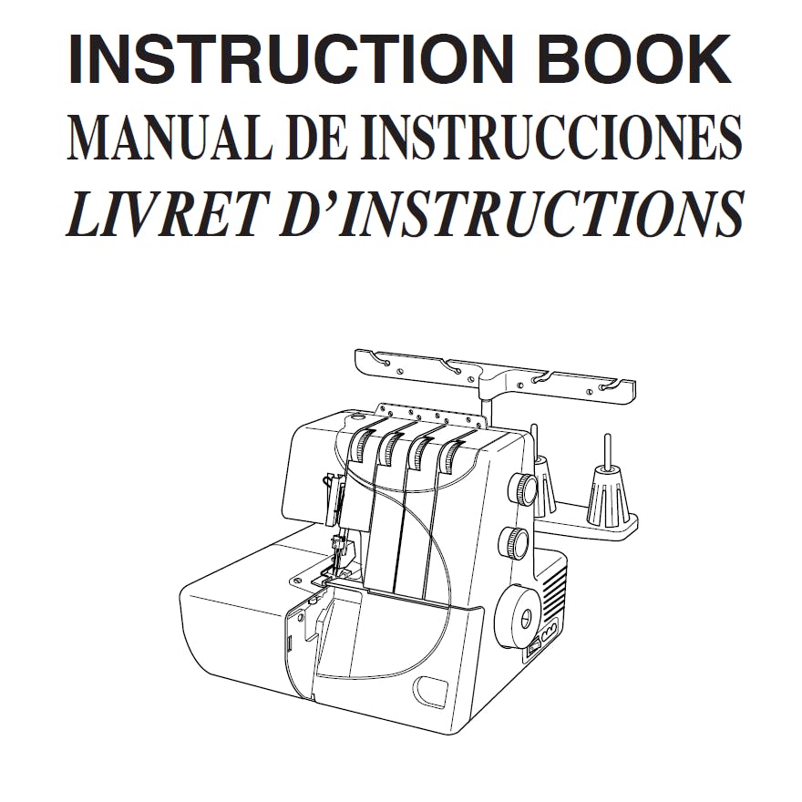 Janome 793PG Instruction Manual