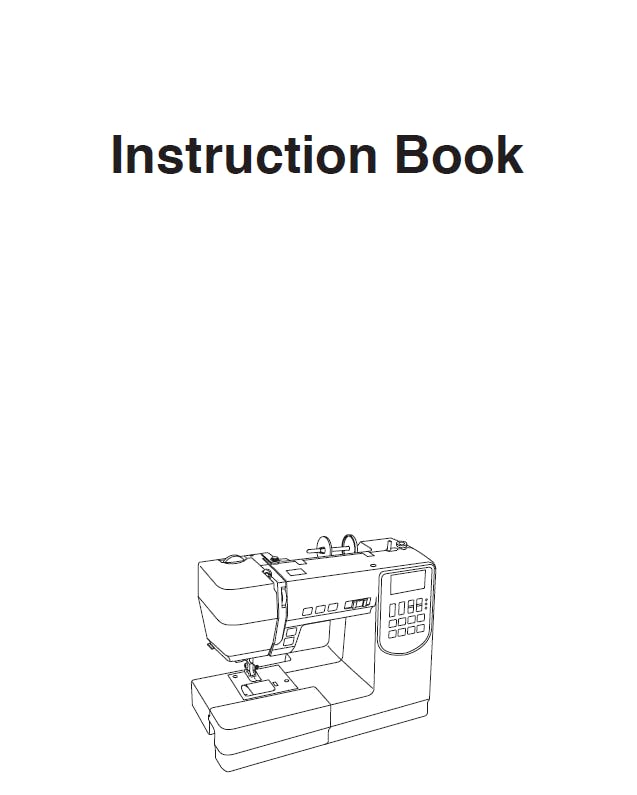 Janome Travel Mate 200 Instruction Manual