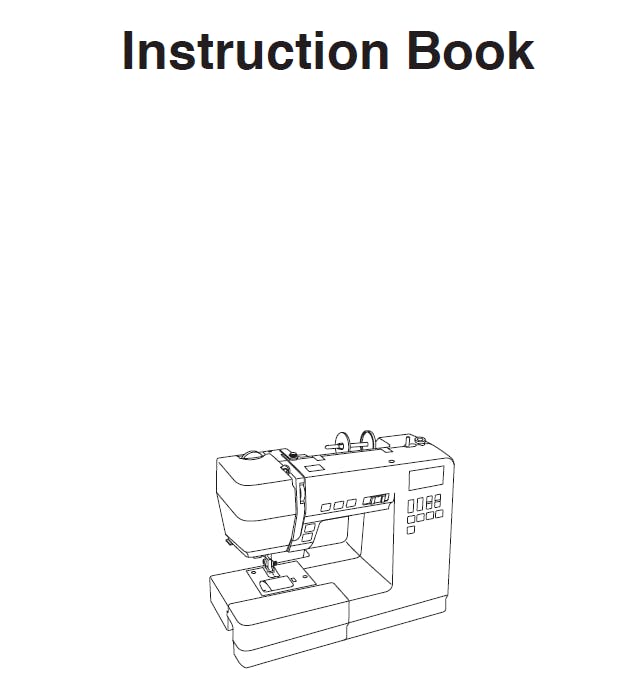 Janome Travel Mate 50 Instruction Manual