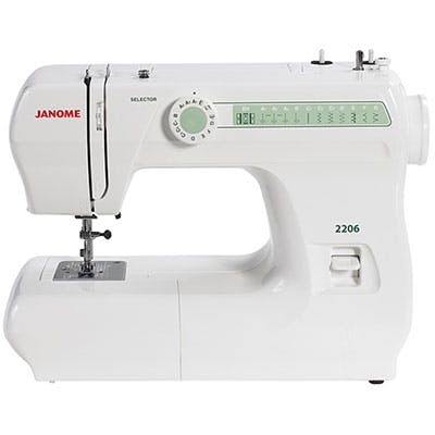 Janome 2206 Portable Mechanical Sewing Machine - 1000's of Parts