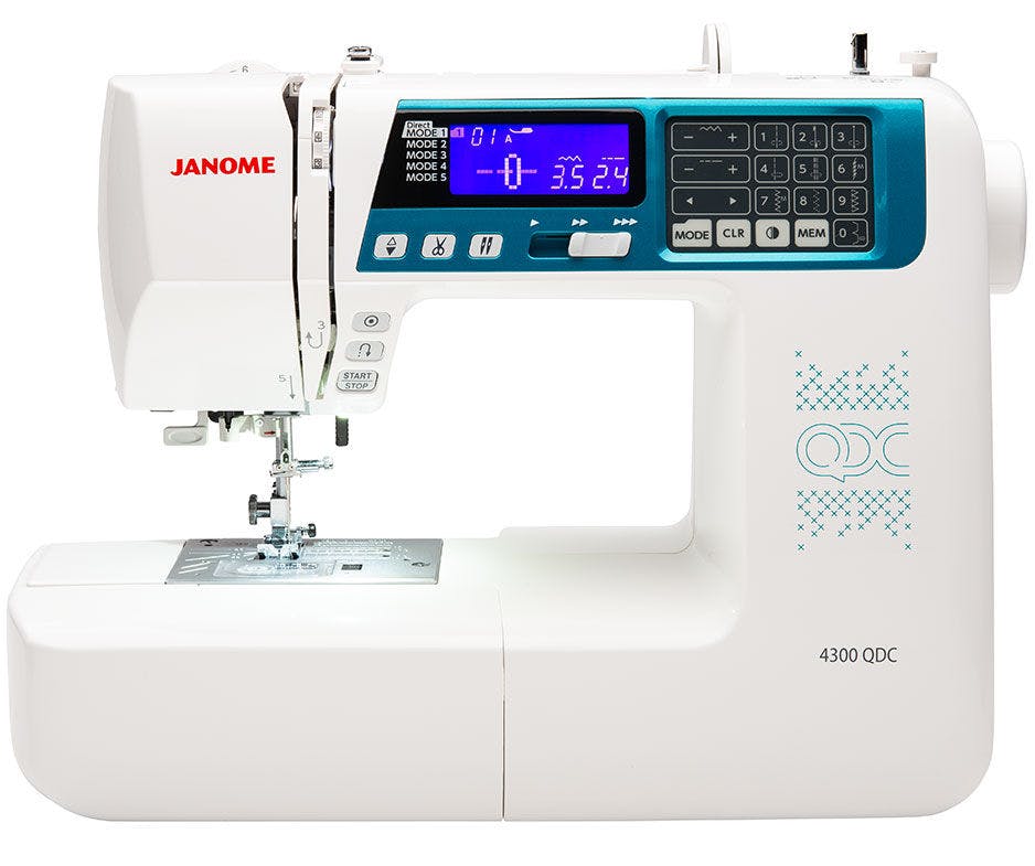 Janome 4300QDC-B Portable Sewing Machine - 1000's Of Parts - Pocono Sew ...