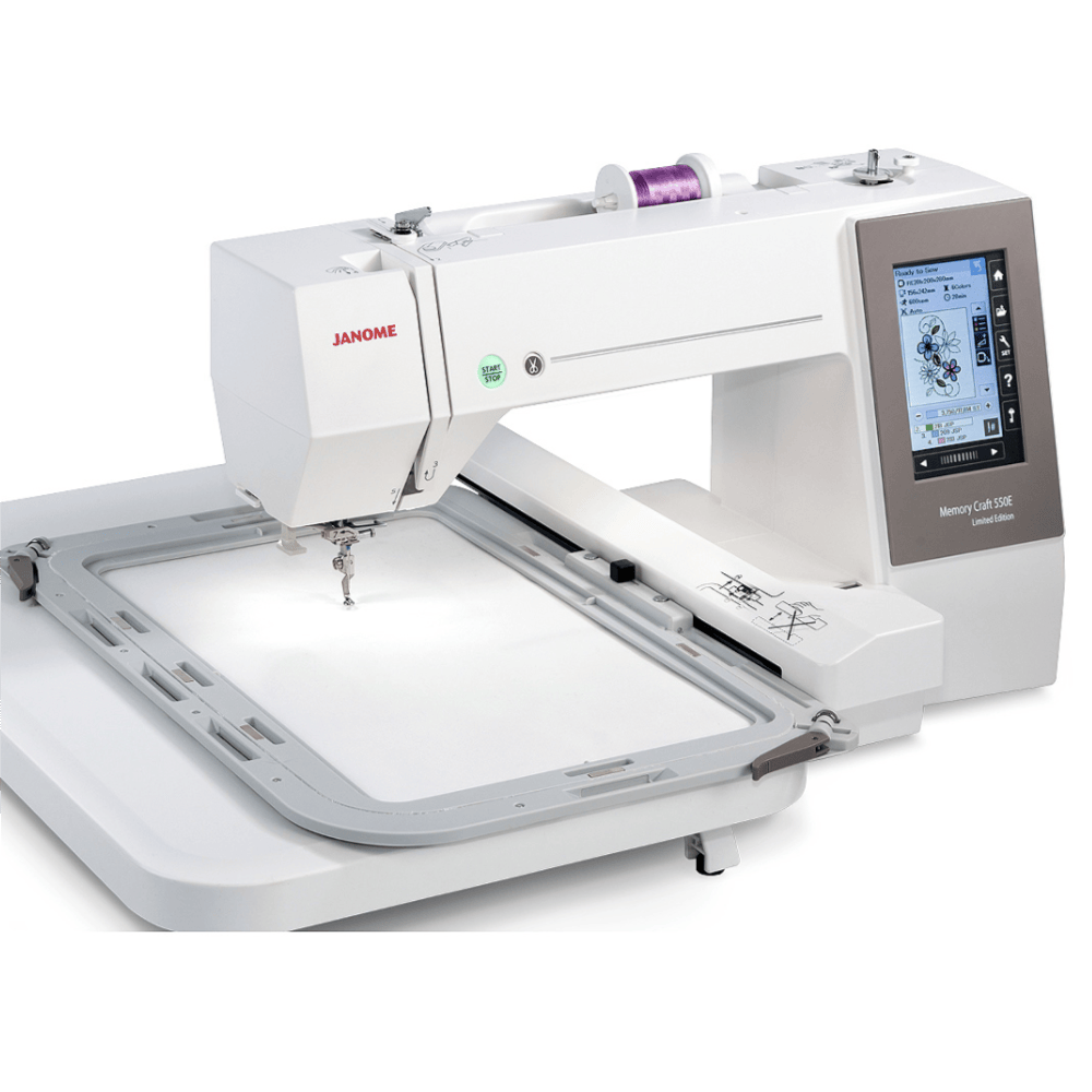 Janome Memory Craft 550ELE Limited Edition