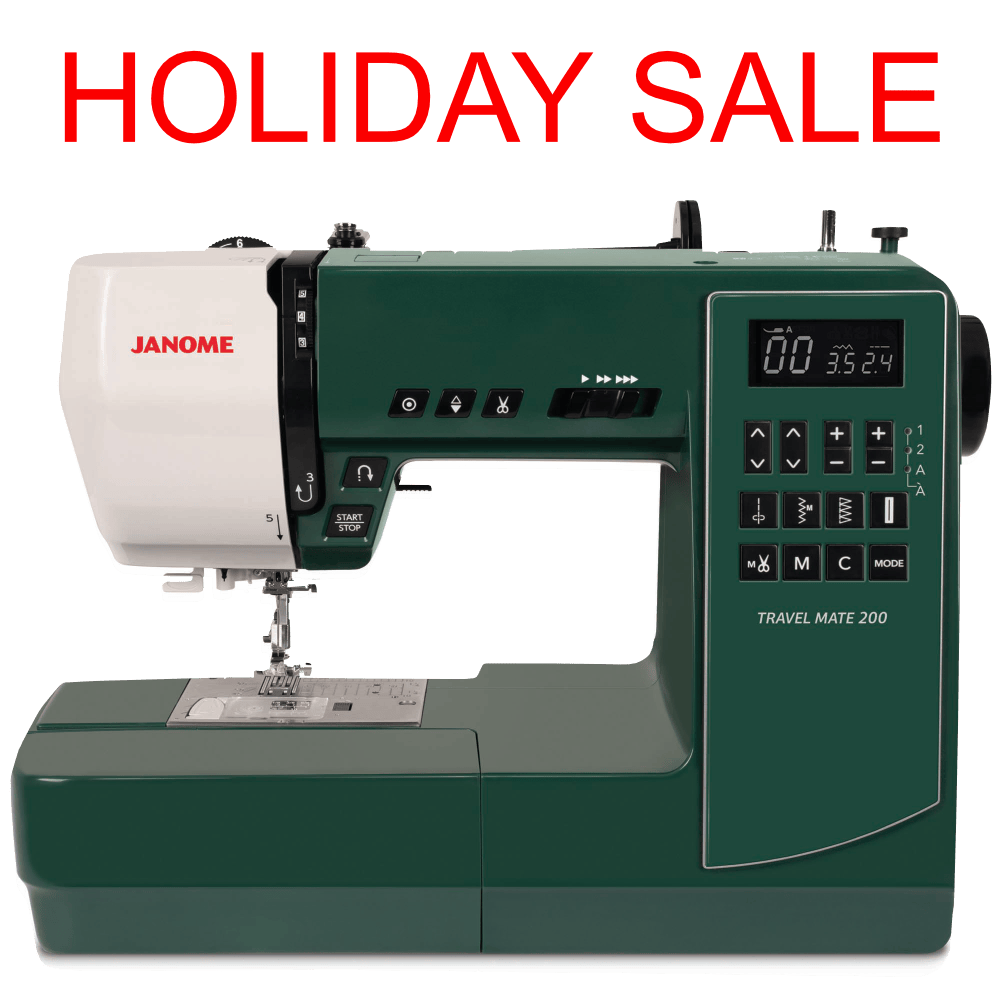 Janome Travel Mate 200 -- 3 Bonuses FREE !! - 1000's of Parts