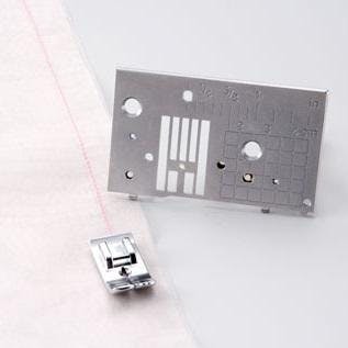 Brother (ASSY A) Straight Stitch Needle Plate and Straight Stitch Foot