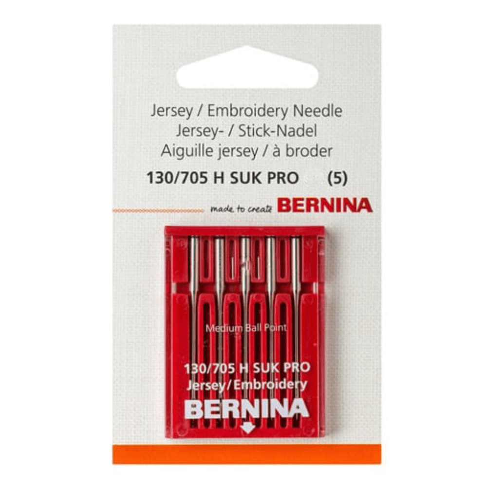 Bernina Jersey/Embroidery PRO Needles - 5 Pack (Choose Size)