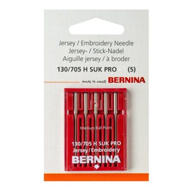 Bernina Jersey/Embroidery PRO Needles - 5 Pack (Choose Size)