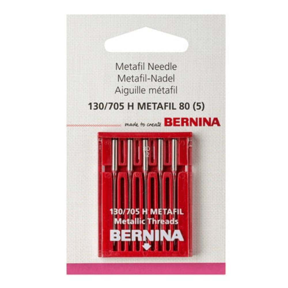 Bernina Metafil Metallic Needles Size 80/12 5 Pack
