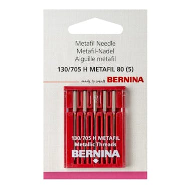 Bernina Metafil Metallic Needles Size 80/12 5 Pack