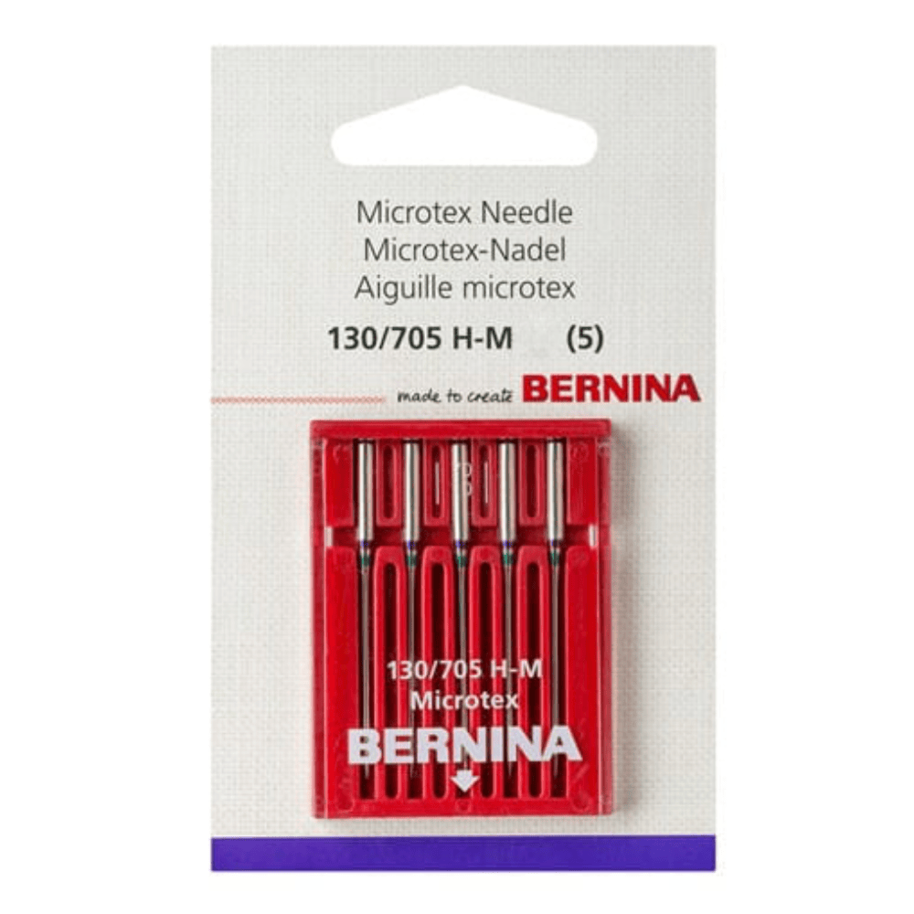 Bernina Microtex Needles - 5 Pack (Choose Size)