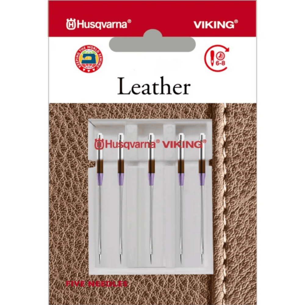 Husqvarna Viking Leather Needles - 5 Pack (Choose Size)