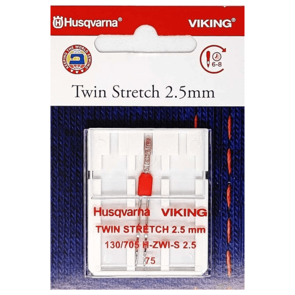 Husqvarna Viking Twin Stretch Needles - (Choose Size)