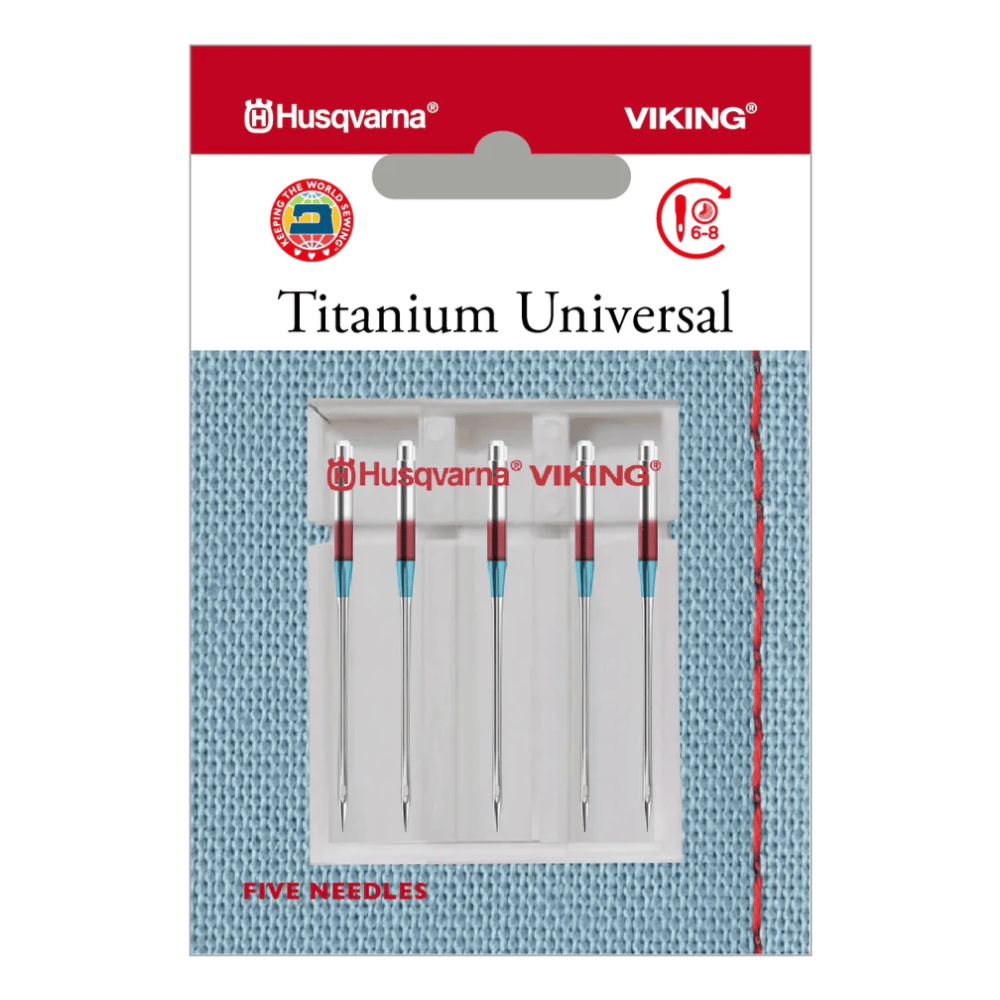 Husqvarna Viking Titanium Universal Needles - 5 Pack (Choose Size)