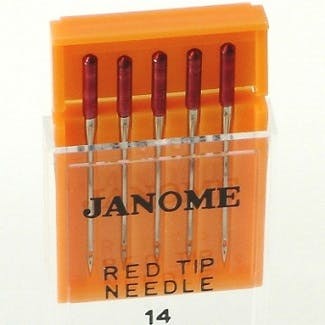 Janome Red Tip Needles (Size 14)