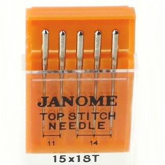 Janome Top Stitch Needles (Choose Size)