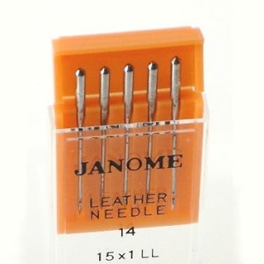 Janome Leather Sewing Machine Needles - Janome Sewing Centre