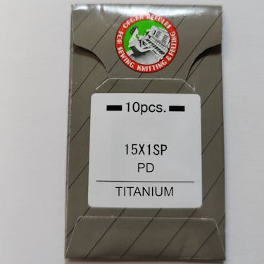Organ Ballpoint Needles 15x1SP PD Titanium <br> 10 PACK (Choose Size)