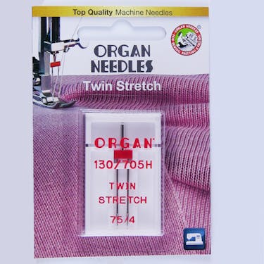 Organ Twin Stretch Needle 75/4.0 BP