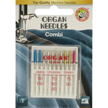 Organ Needles Combination Box 10 Pack