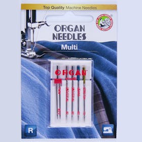 Janome Organ Multi-Needle Machine Needles DBXK5-NY Size 14 BP 10pk