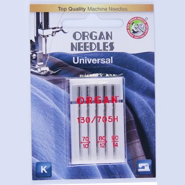 Organ Universal Needles Combo Sizes 70-80-90 5 PACK