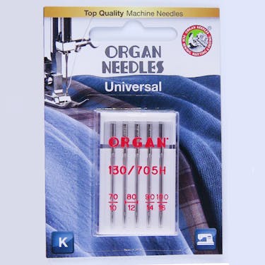 Organ Universal Needles Combo Sizes 70-100 5 PACK