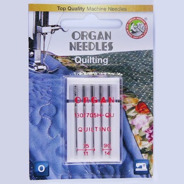 Organ Needles Quilting Combo Sizes 75-90 BP 5 PACK