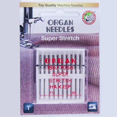 Organ Super Stretch Needles Combo 75-90 BP (10 Pack)