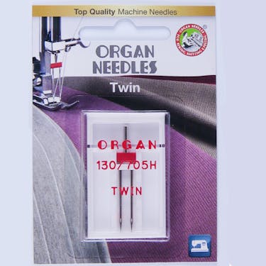 Organ Twin Needle (Choose Size)