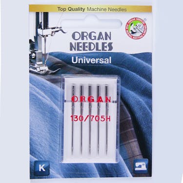 Organ Universal Needles - 5 Pack (Choose Size)