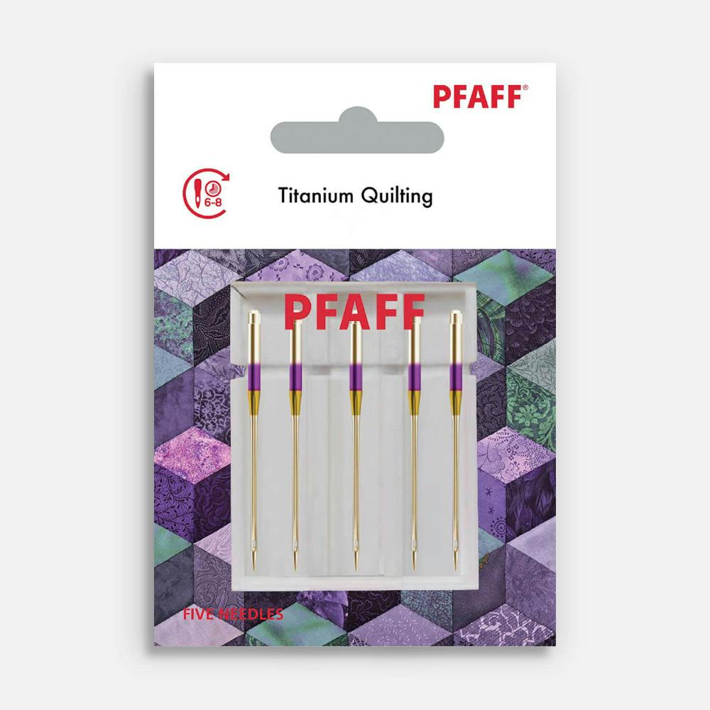PFAFF Titanium Quilting Needles - 5 Pack (Choose Size)