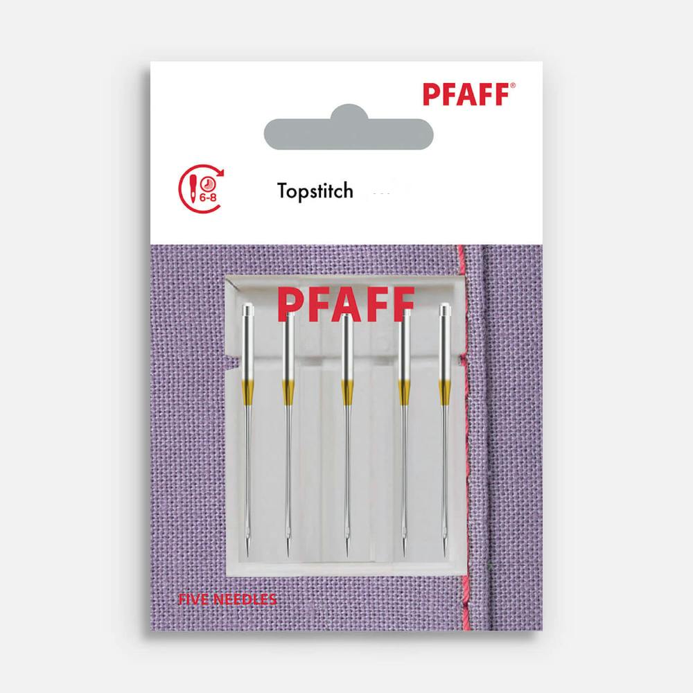 PFAFF Topstitch Needles - 5 Pack (Choose Size)