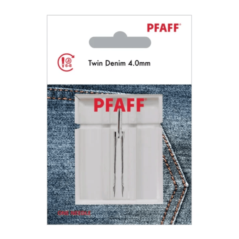 PFAFF Twin Denim Needle Size 100/16 4.0mm