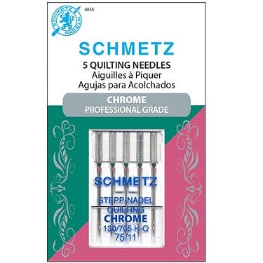 Schmetz Chrome Quilting Needles (Choose Size)